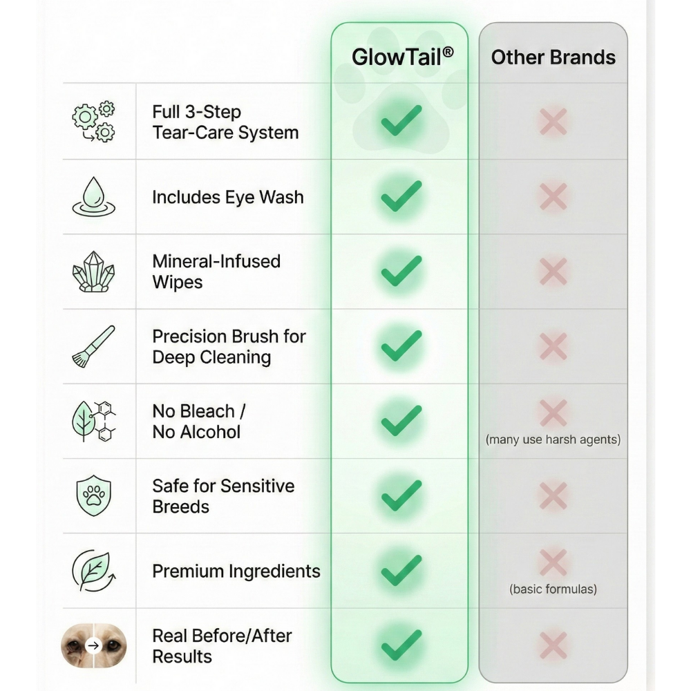 GlowTail® Eye Wipes